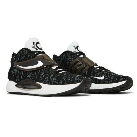 New! Size: 15 Men | Nike KD 14 TB Kevin Durant Basketball | Black | DM5040-001 main image 16